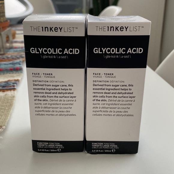 The Inkey List - Glycolic Acid toner bundle (lot of 2 items) - Picture 1 of 1